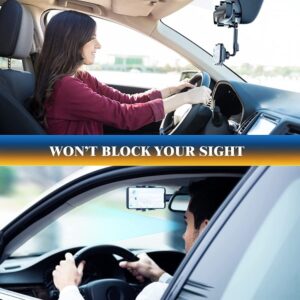 360°Rotatable and Retractable Car Phone Holder, Multifunctional Rearview Mirror Mobile Holder Promax.pk