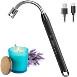 USB Rechargeable Electric Plasma Gas Lighter for Kitchen promax.pk