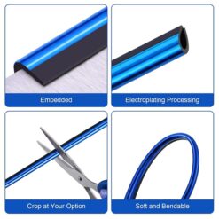 10 Pieces Universal Car Air Conditioner Vent Trim Decoration Strip Promax.pk