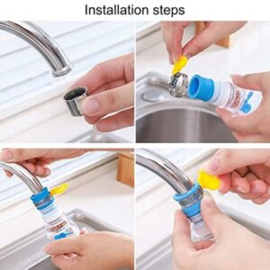 360° Adjustable Rotating Water Saving Nozzle Shower Head Faucet promax.pk