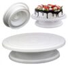 Cake Table 360° Rotating 28 cm Plastic promax.pk