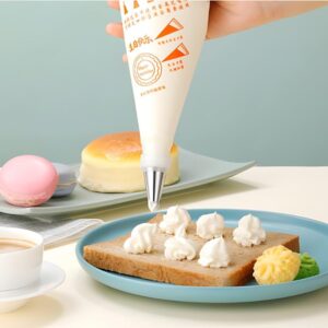 100PCS Piping Bag for Icing Cream Decoration Bags Cake Pastry Cupcake Decoration Bag promax.pk