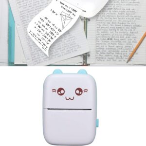 Mini Portable Bluetooth Label Printer with 200DPI High Hesolution promax.pk